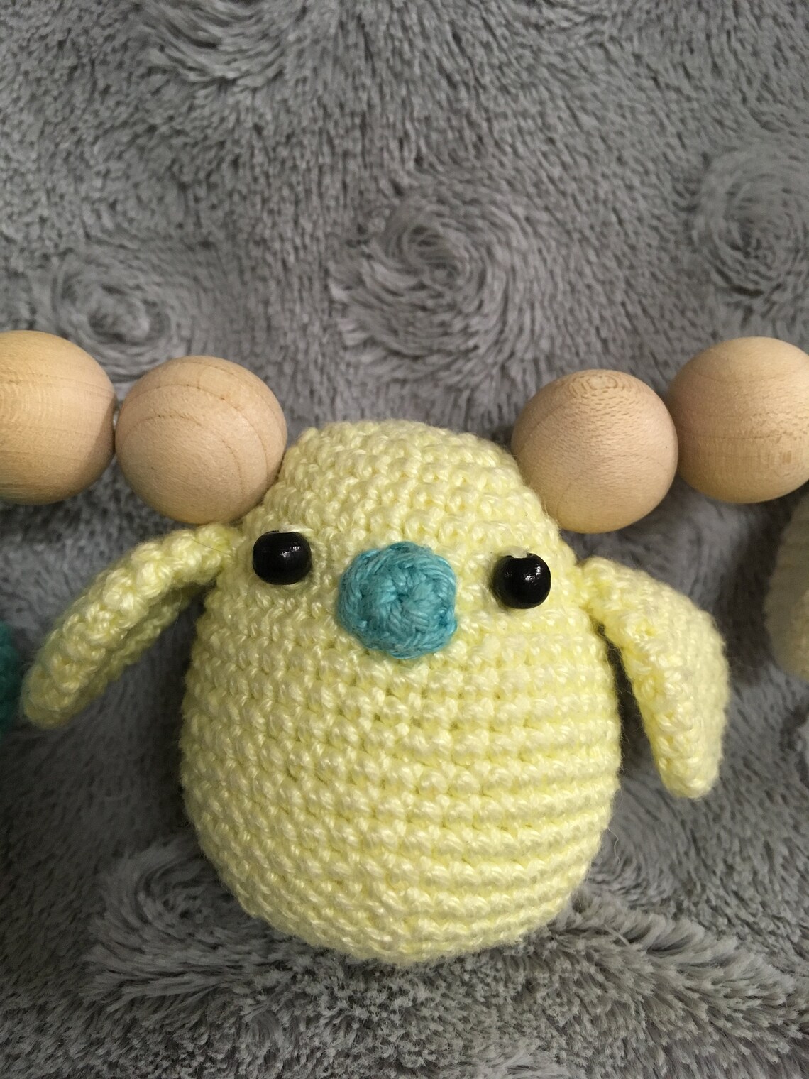 PATTERN Crochet Rattle Birds for Pram/amigurumi Birds Rattle Chain/pdf ...