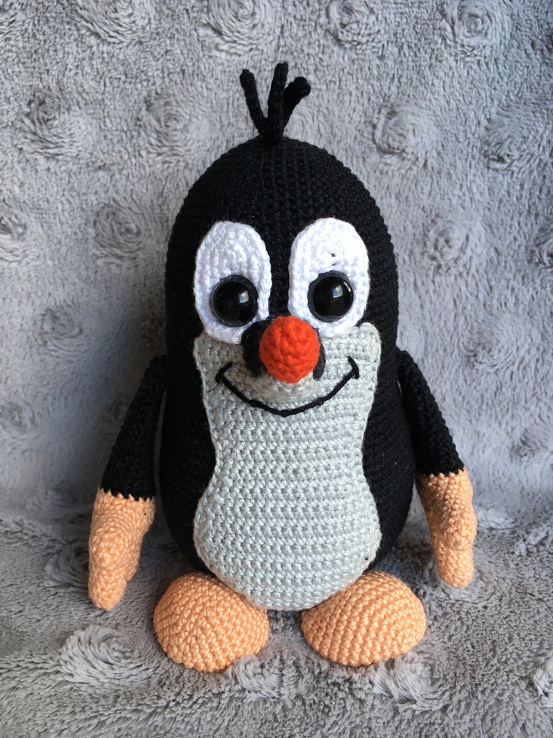 MUSTER häkeln Maulwurf, Amigurumi Maulwurf, pdf Anleitung Maulwurf Bild 2