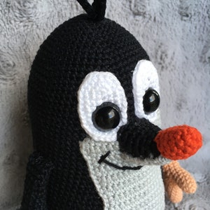 MUSTER häkeln Maulwurf, Amigurumi Maulwurf, pdf Anleitung Maulwurf Bild 4