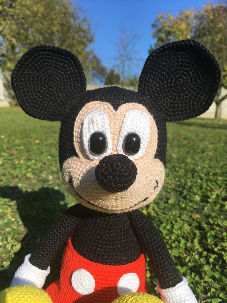 PATTERN Crochet Mickey Mouse Amigurumi Mickey Mouse Pdf - Etsy Canada