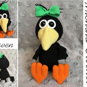 PATTERN crochet bird, amigurumi bird, pdf tutorial bird