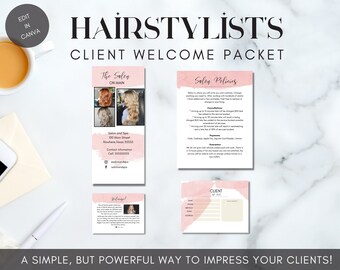 Salon Welcome Packet