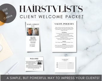 Salon Welcome Packet