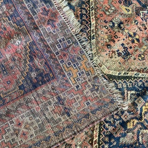 Antique area rug ,6854 ft, living room rug , wool rug , bedroom rug, entryway rug afbeelding 4