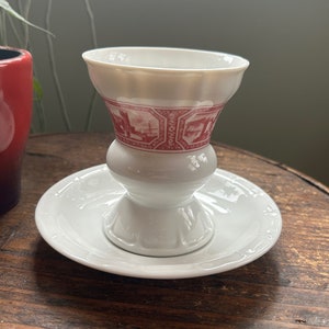 Heinrich Germany cup and saucer, Rudesheimer Kaffee