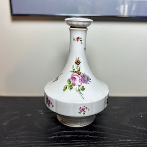 Limoges, Haviland, Chantilly decanter bottle