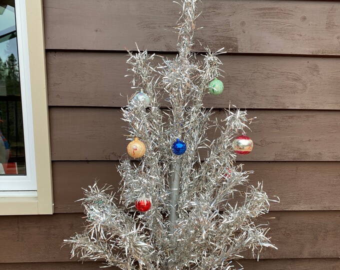 Aluminum Christmas Tree, Vintage Etsy