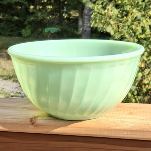 Jadeite, Bowl, Fire King, Anchor Hocking, 1940