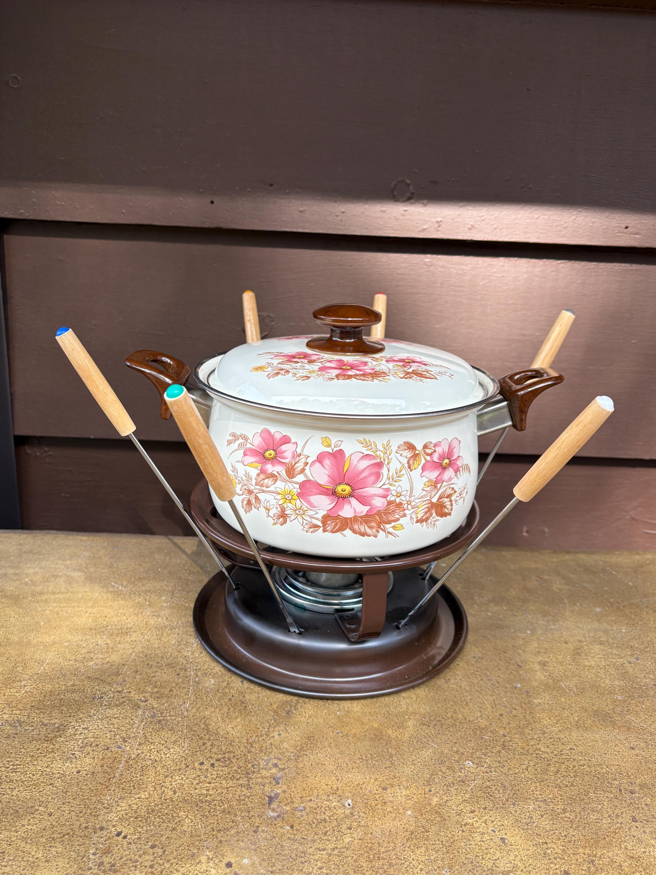 Vintage Fondue Pot Made in Japan - Etsy