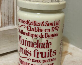 Vintage James Keiller & Sons Ltd. Dundee Three Fruits Marmalade