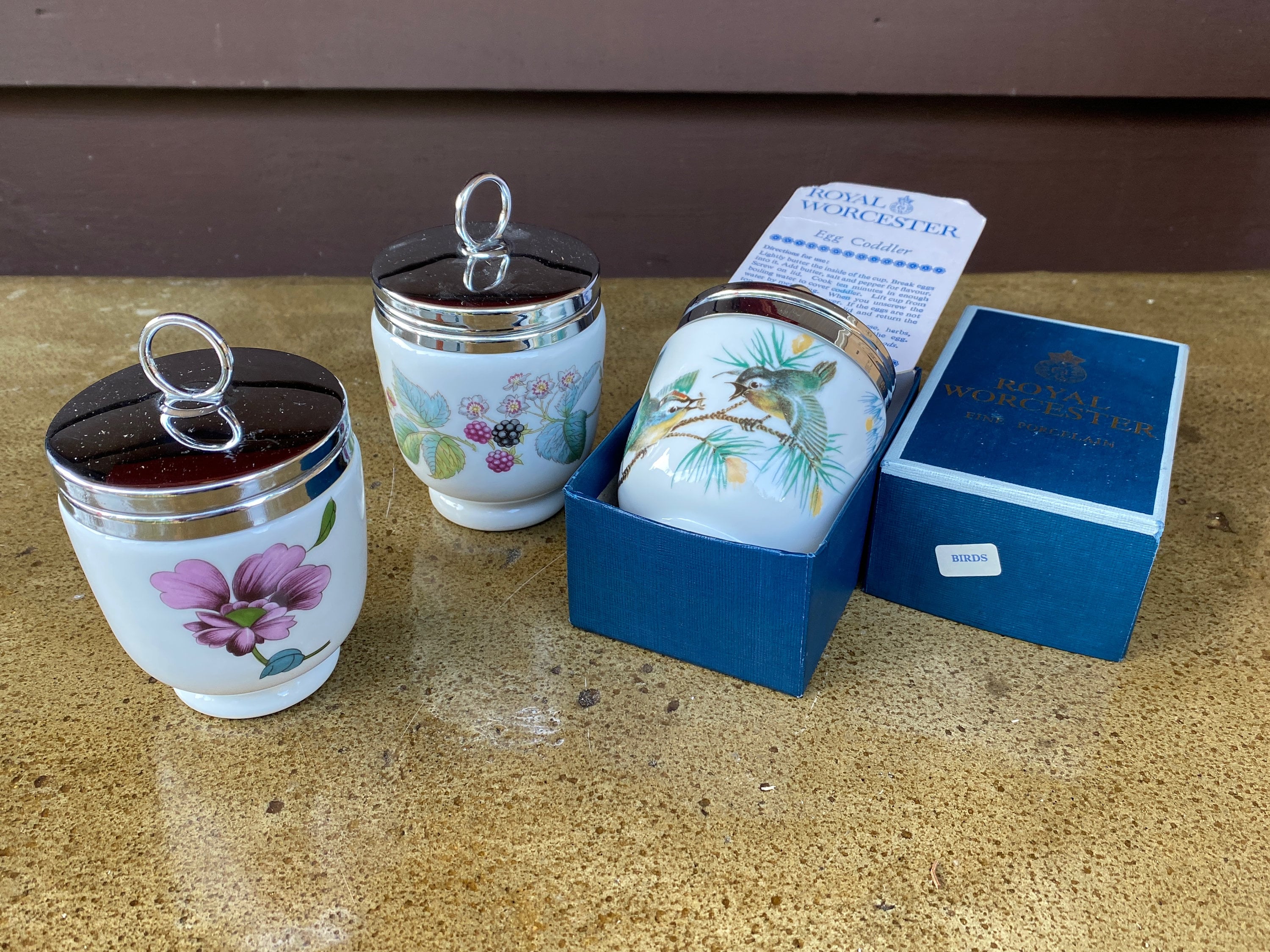 RORAL WORCESTER ロイヤルウースター　エッグコドラー Yahoo!オークション - 412 ROYAL WORCESTER ロイヤルウースター