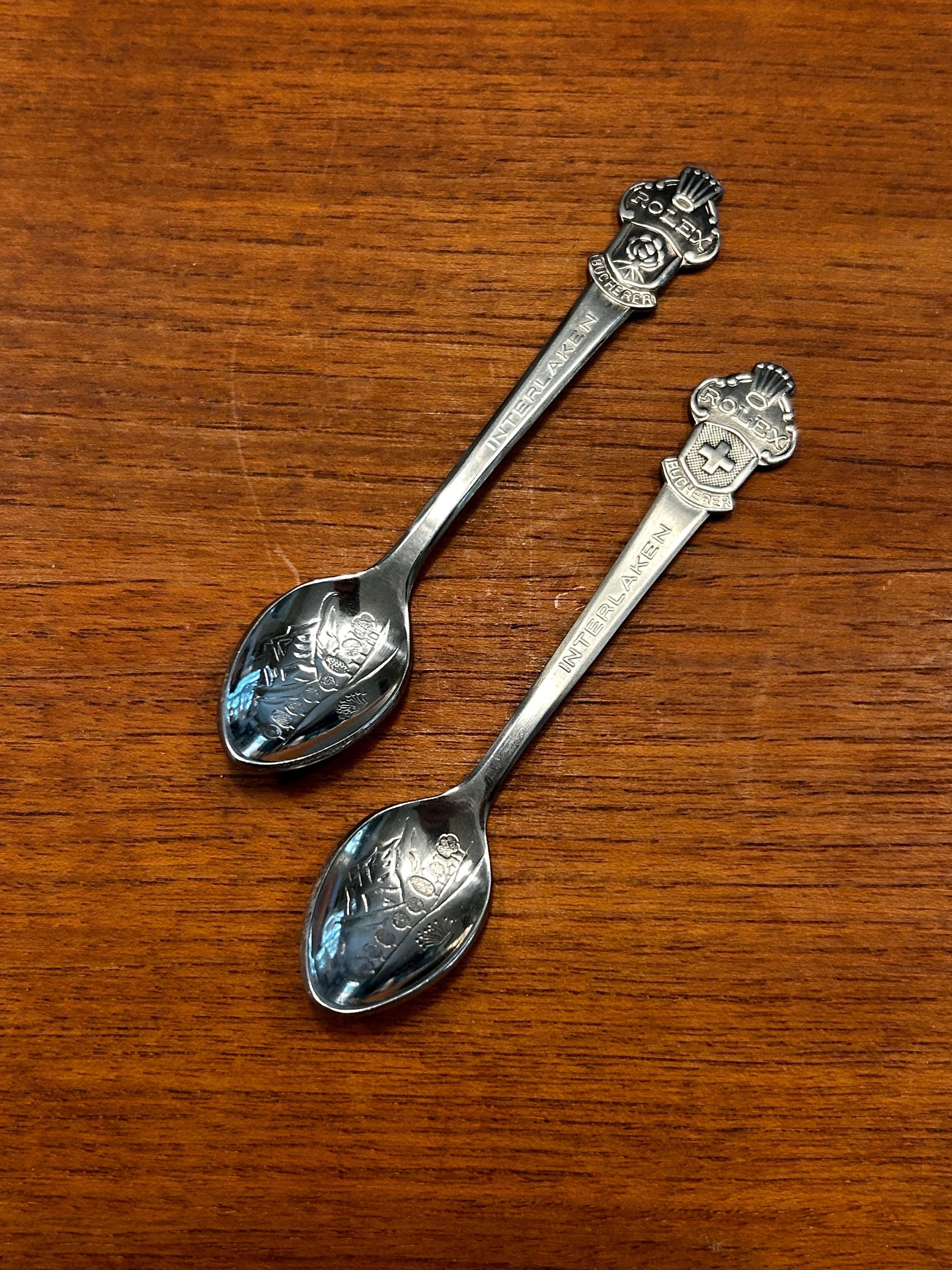 Rolex Bucherer Collectable Spoon Interlaken Swiss Cross - Etsy
