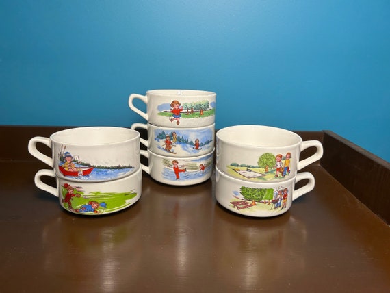 Campbell's Soup Bowl With Handle - Etsy