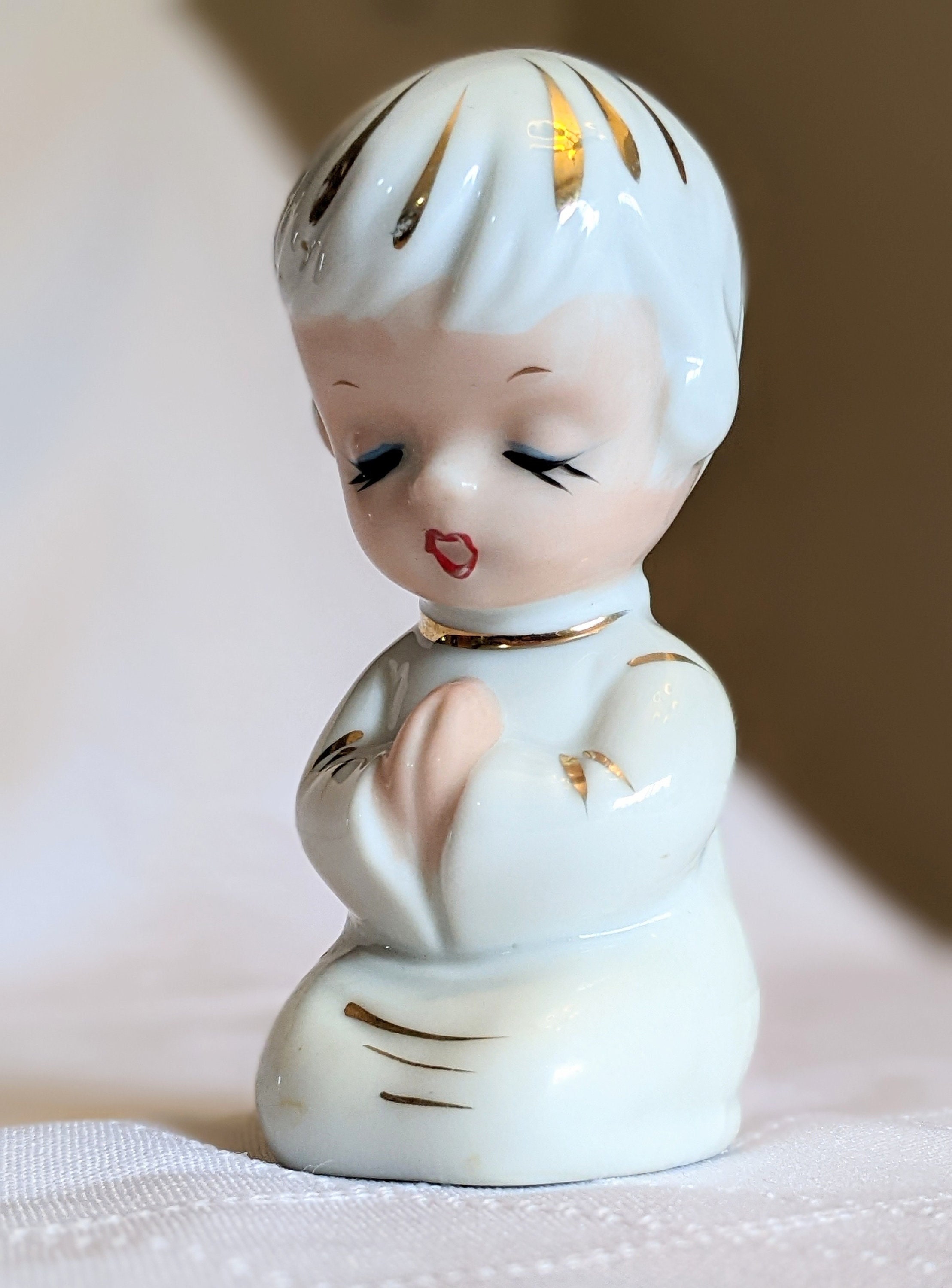 Porcelain Girl Praying - Etsy