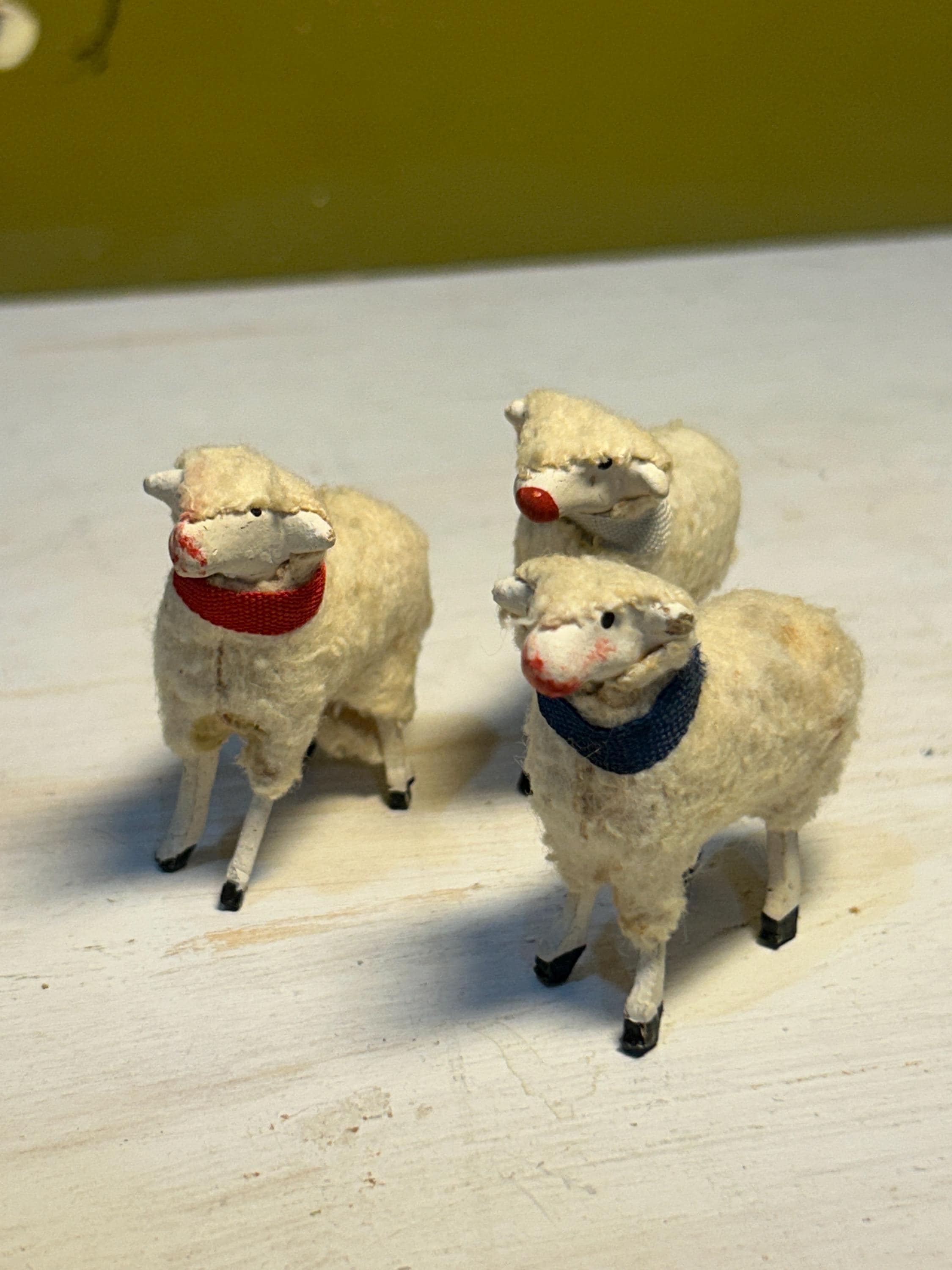 Antique putz sheep - Etsy 日本