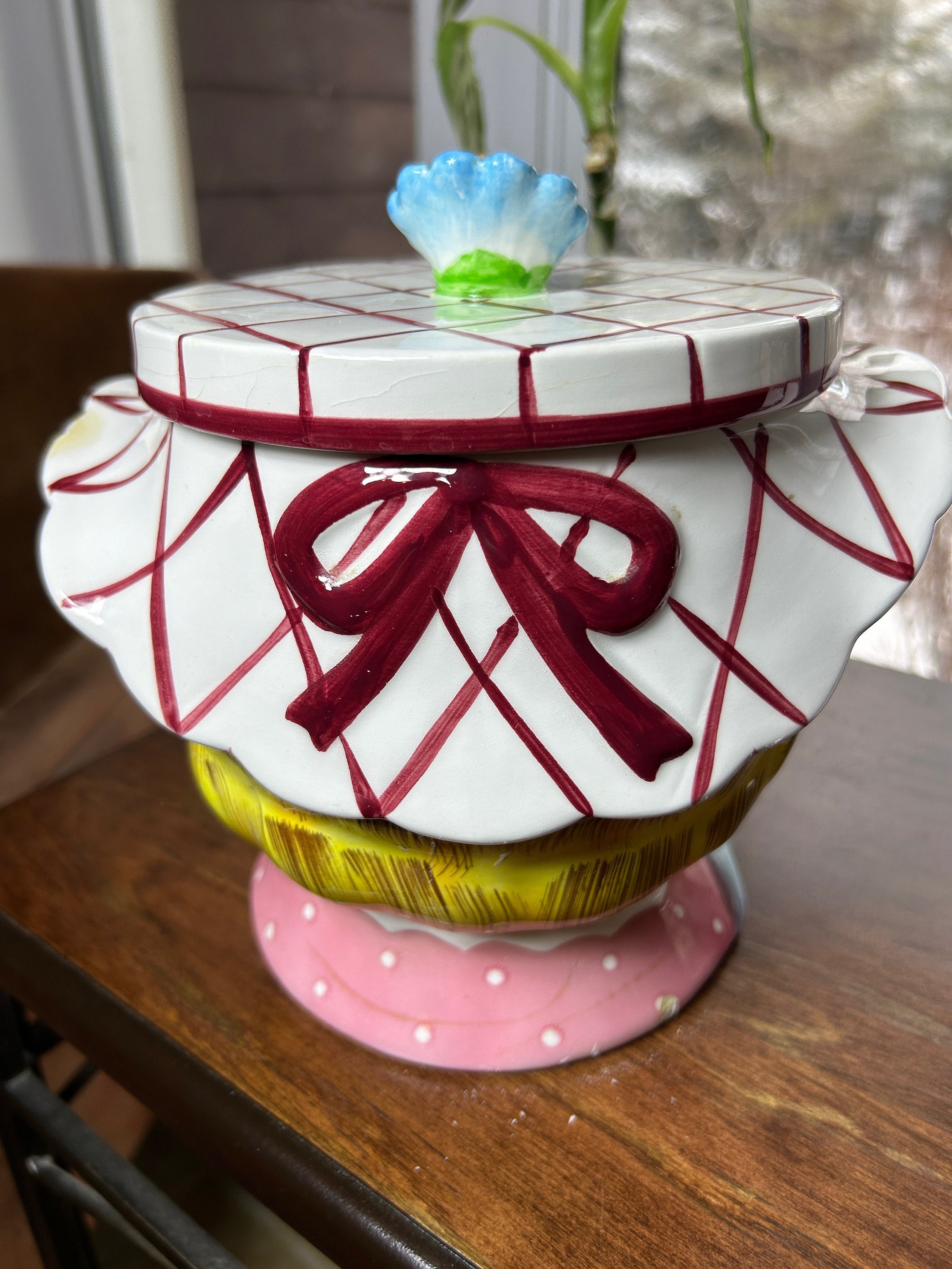 Lefton Dainty Miss Cookie Jar - Etsy