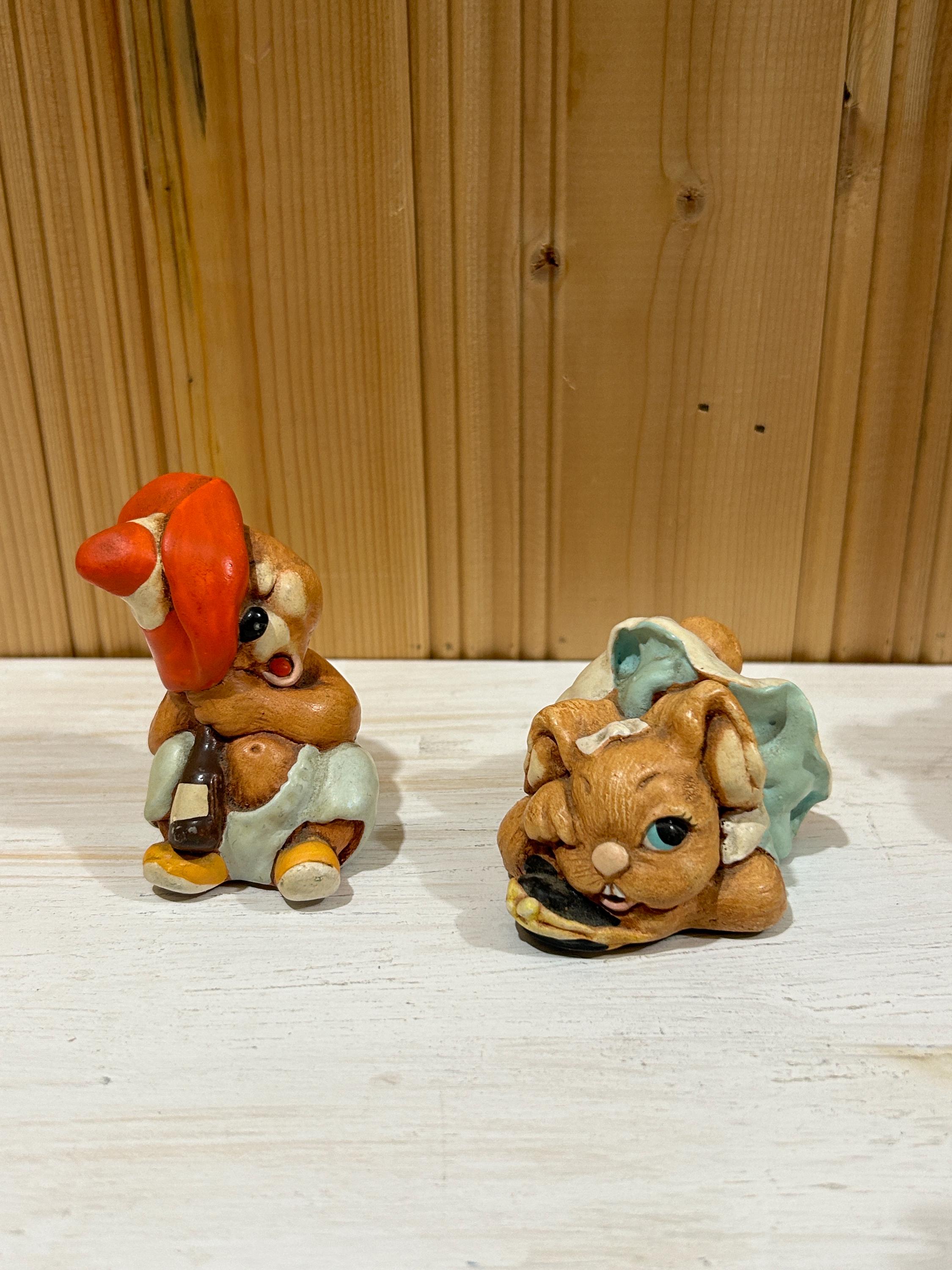 ☆ PENDELFINペンデルフィン/イギリス製/兎の置物9個セット‼️☆希少品‼️ Pendelfin rabbits - Etsy 日本