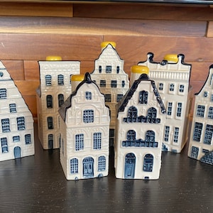 KLM 00's “DELFT BLUE HOUSE” ソルト＆ペッパーセット Klm Salt Pepper - Etsy