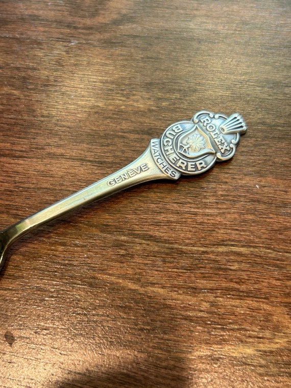Rolex Bucherer Collectable Spoon, Geneve - Etsy