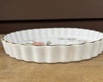 ロイヤルウースター、イーブシャムゴールド、キッシュ/パイ/タルト用皿