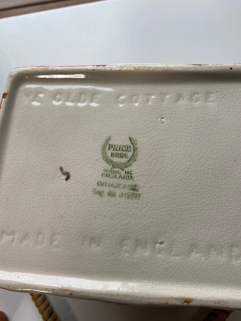 Price Bros Cottage Ware Made in England Etsy