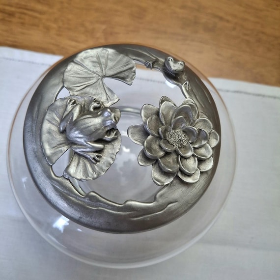 Vintage Seagull Pewter Potpourri Bowl, Ocean Theme Decor - Etsy