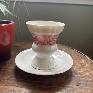 Heinrich Germany set of 4 cups and saucers, Rudesheimer Kaffee