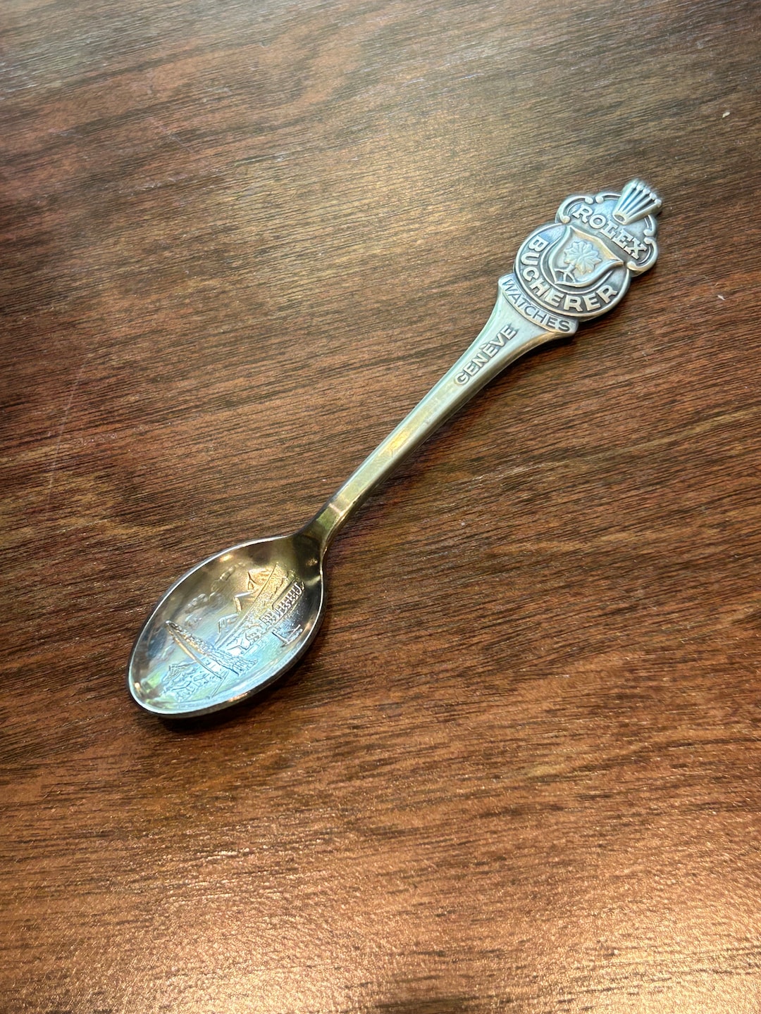 Bucherer Lucerne Rolex Spoon Geneve Silver Spoon Rolex Bucherer