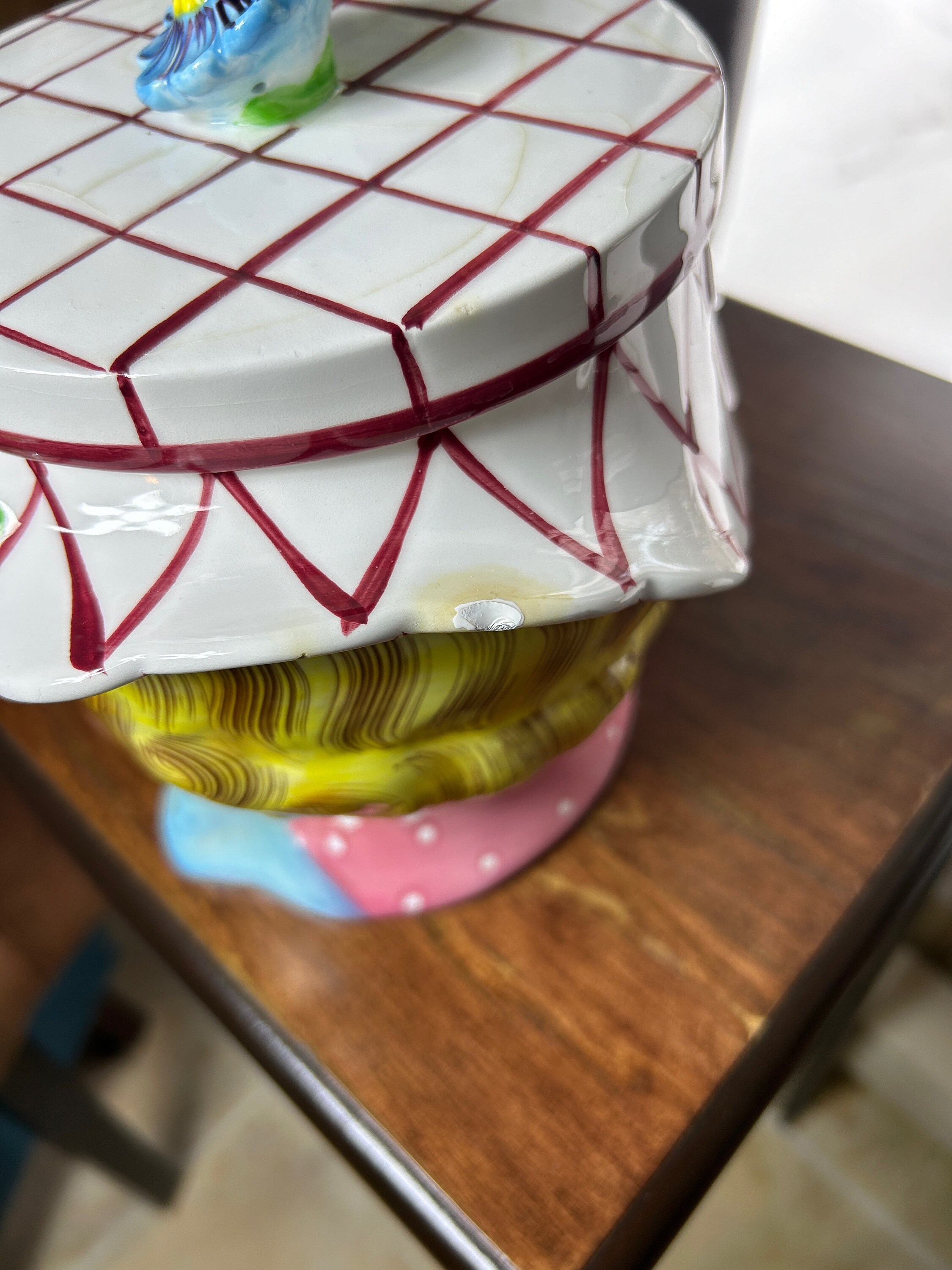 Lefton Dainty Miss Cookie Jar - Etsy