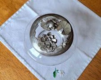 Vintage Seagull Pewter Potpourri Bowl, Ocean Theme Decor - Etsy