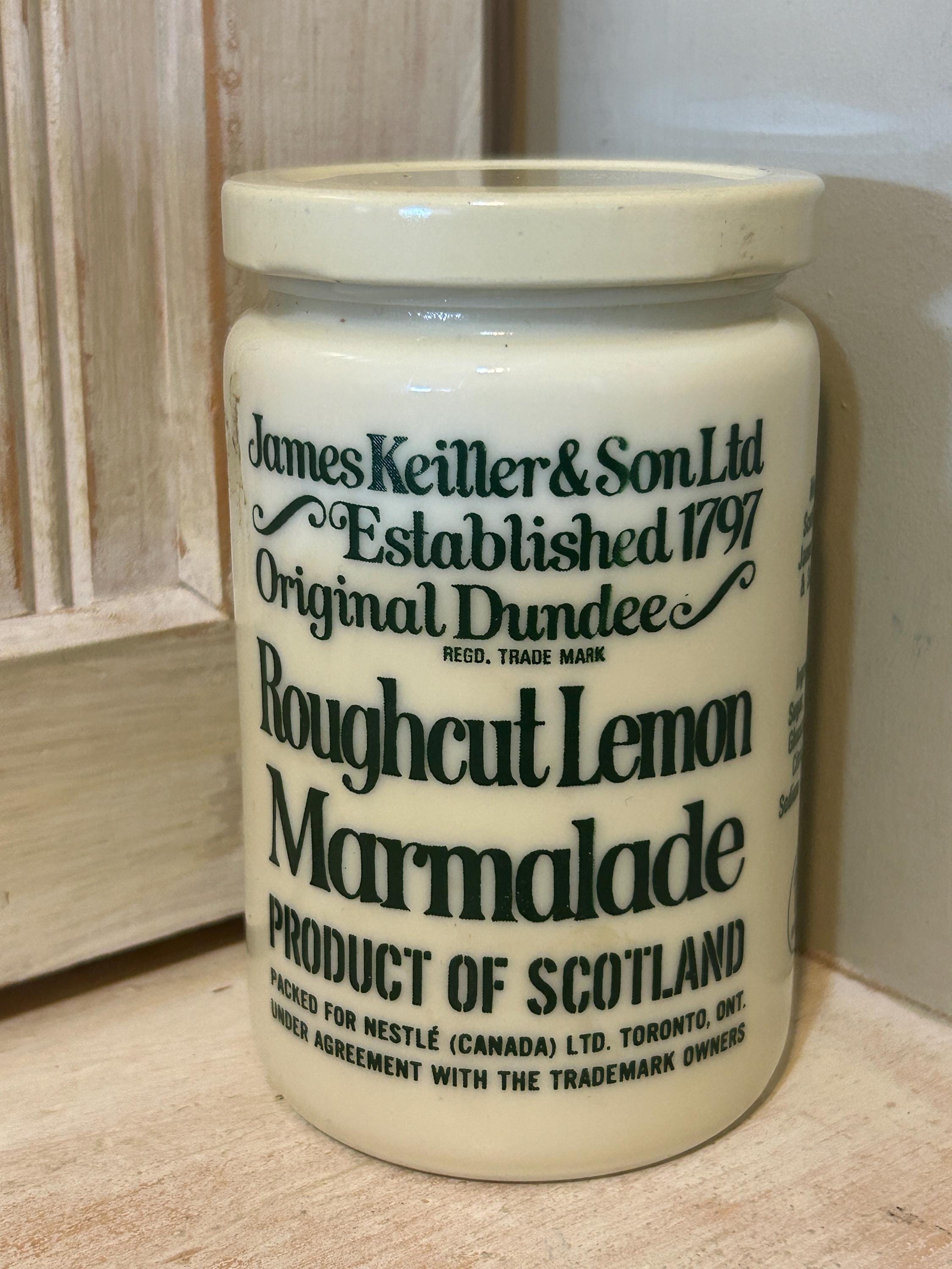 Vintage James Keiller & Sons Ltd. Dundee Roughcut Lemon Marmalade