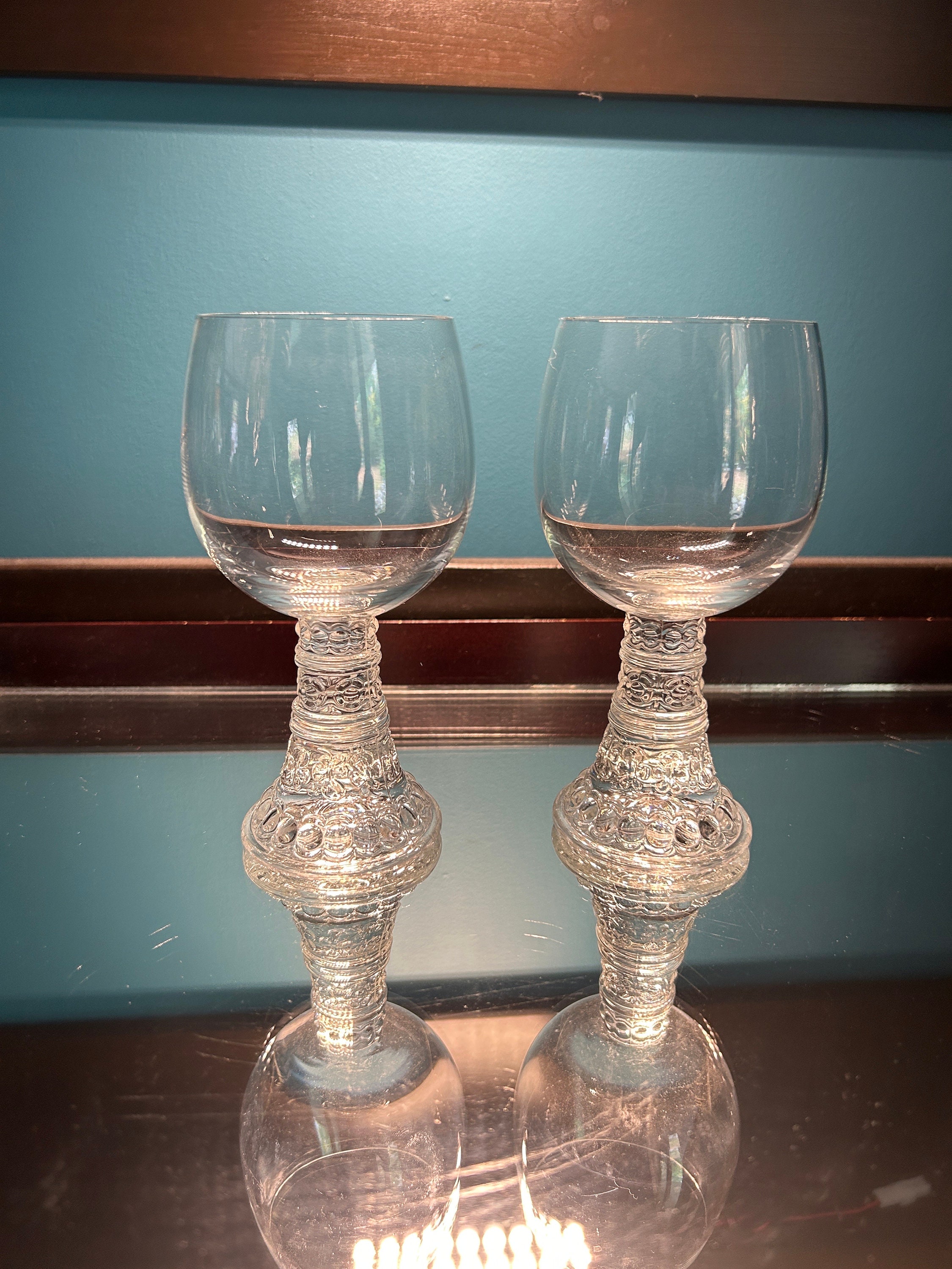 Thomas Rosenthal Bacchus , Set of 2, Wine Glasses - Etsy