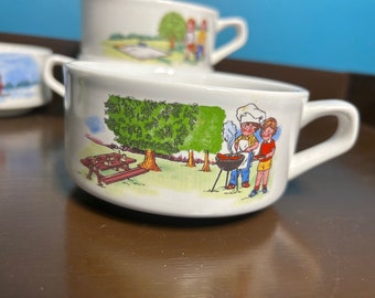 Campbell's Soup Bowl With Handle - Etsy