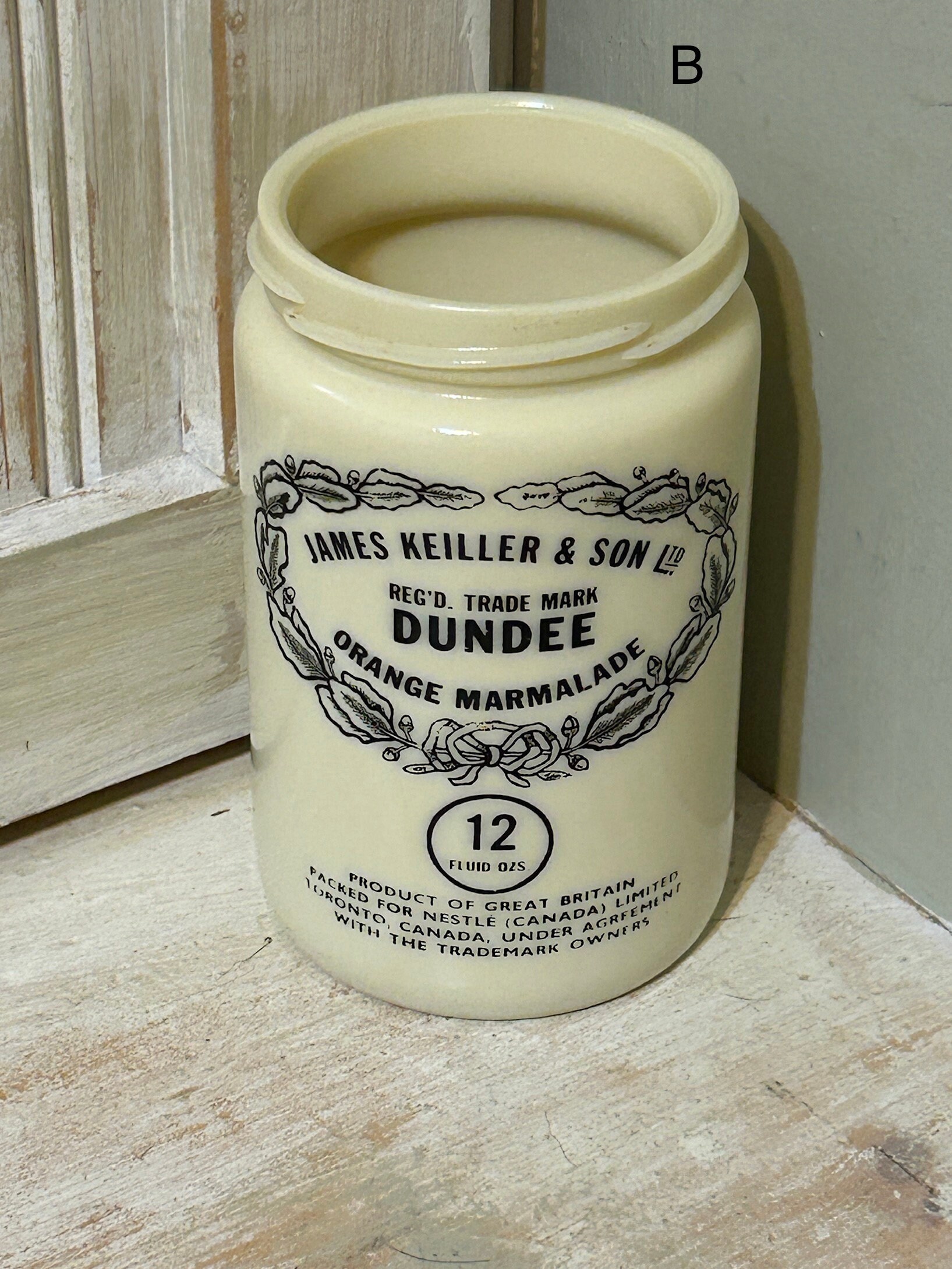 James Keiller & Sons Ltd. Słoiki na marmoladę Dundee Orange, szkło