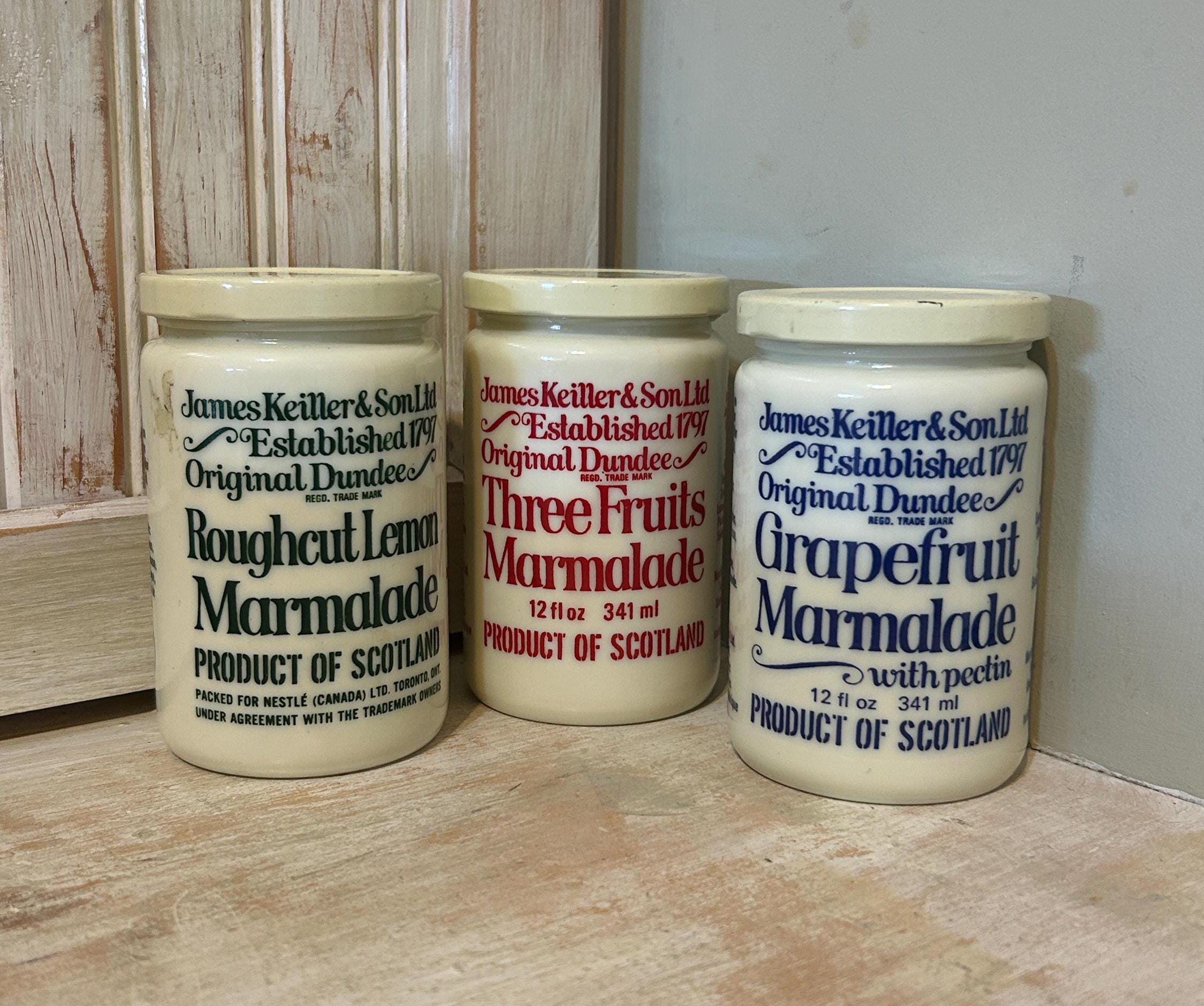 Vintage James Keiller & Sons Ltd. Dundee Roughcut Lemon Marmalade