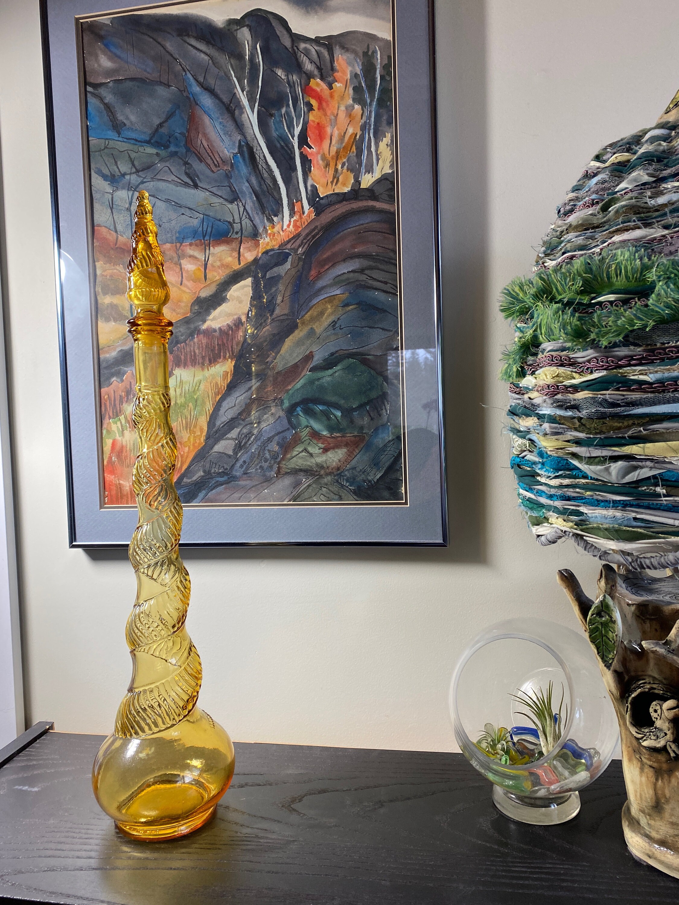 Genie Bottle, Decanter, Vase, Vintage - Etsy