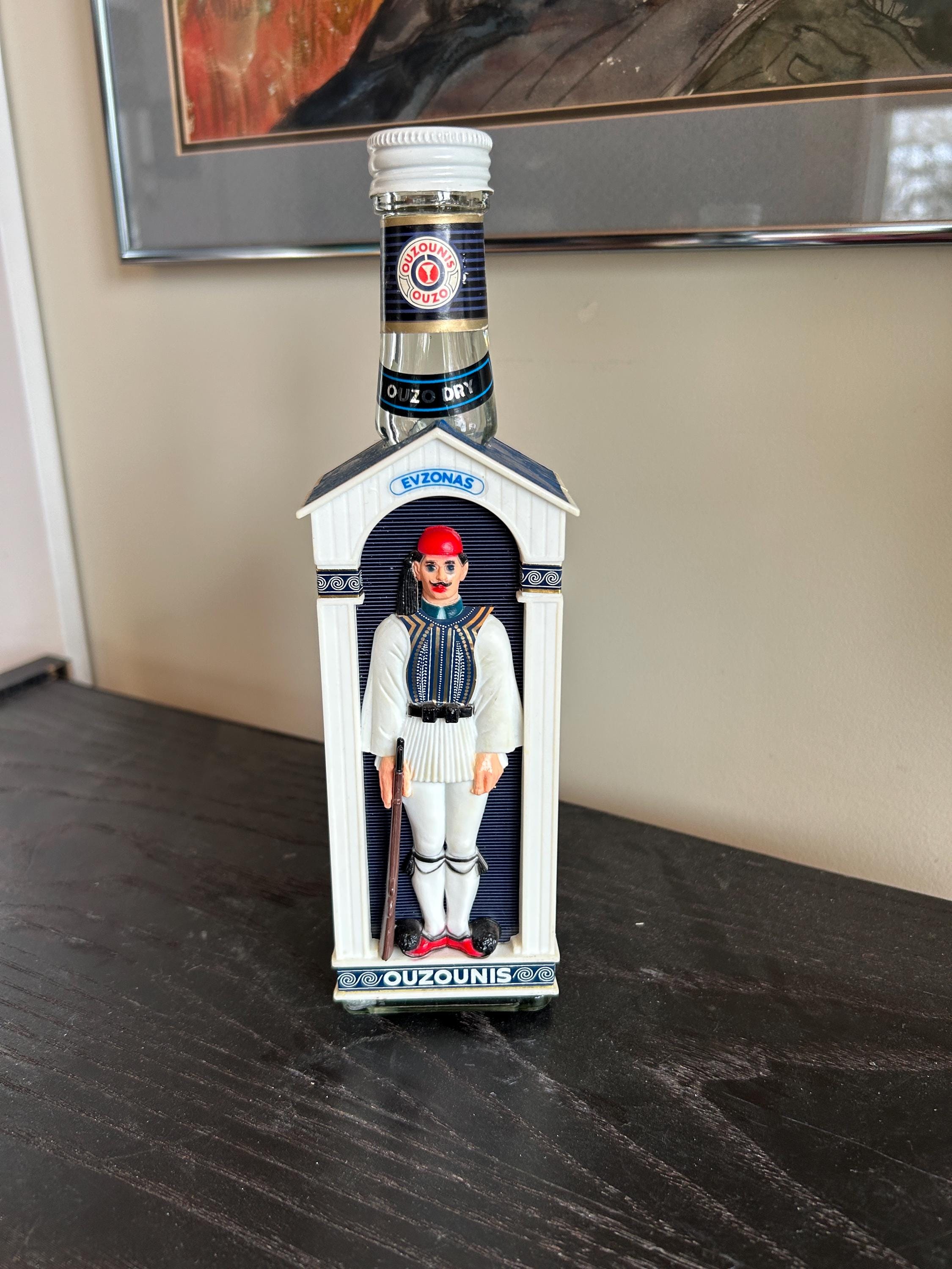 Vintage Ouzo Bottle - Etsy