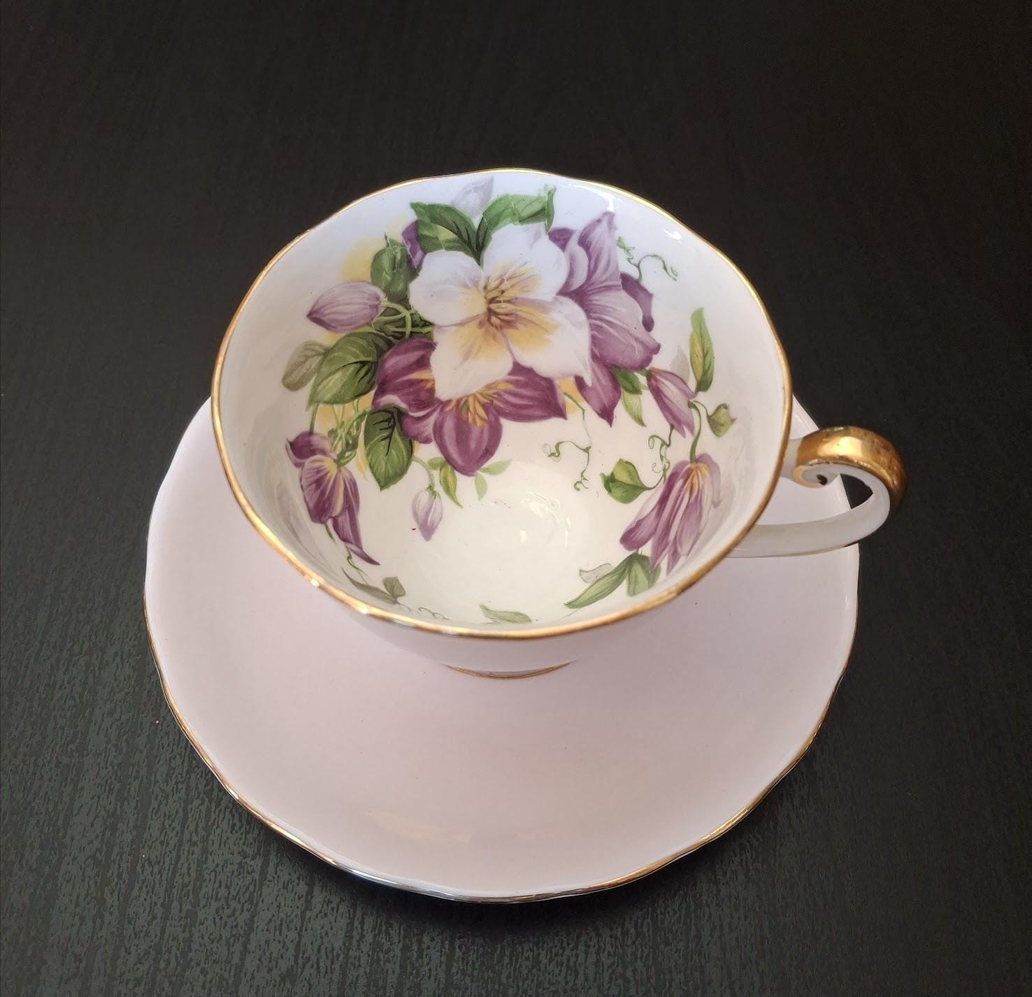 Windsor Bone China, Cup and Saucer, Made in England, 1950's - Etsy