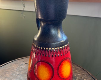 Dümbler & Breiden, West Germany, Fat Lava Vase - Etsy New Zealand