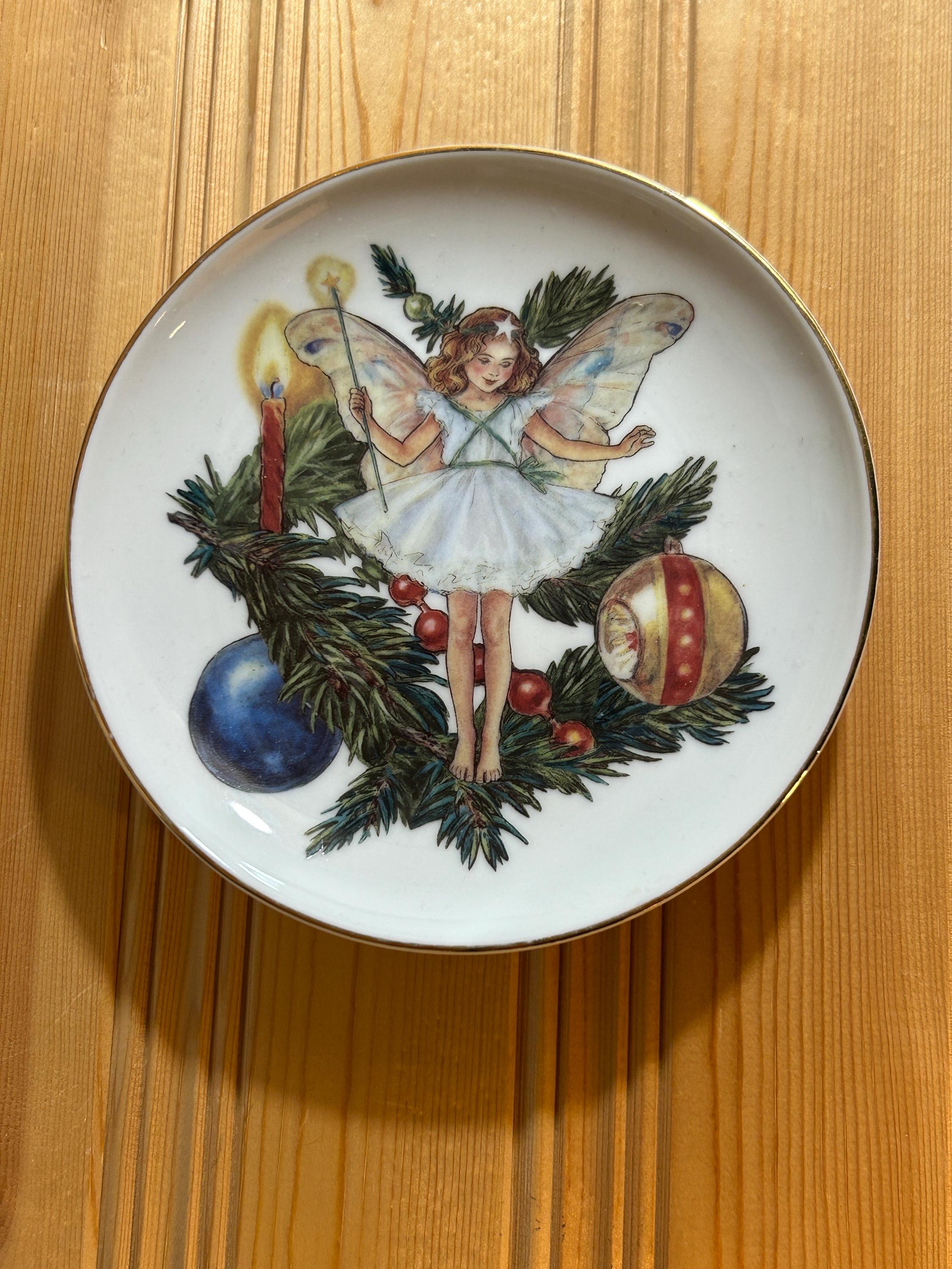 Kit Couture Jupe De Sapin De Noël Vintage - Tissu Fées Cicely Mary Barker - USA