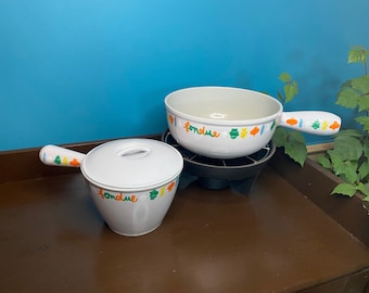 Le Creuset vintage fondue