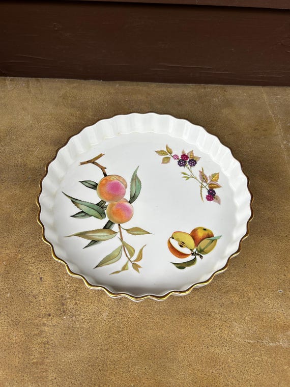 ロイヤルウースター、イヴシャムゴールド、キッシュ/パイ/タルト皿