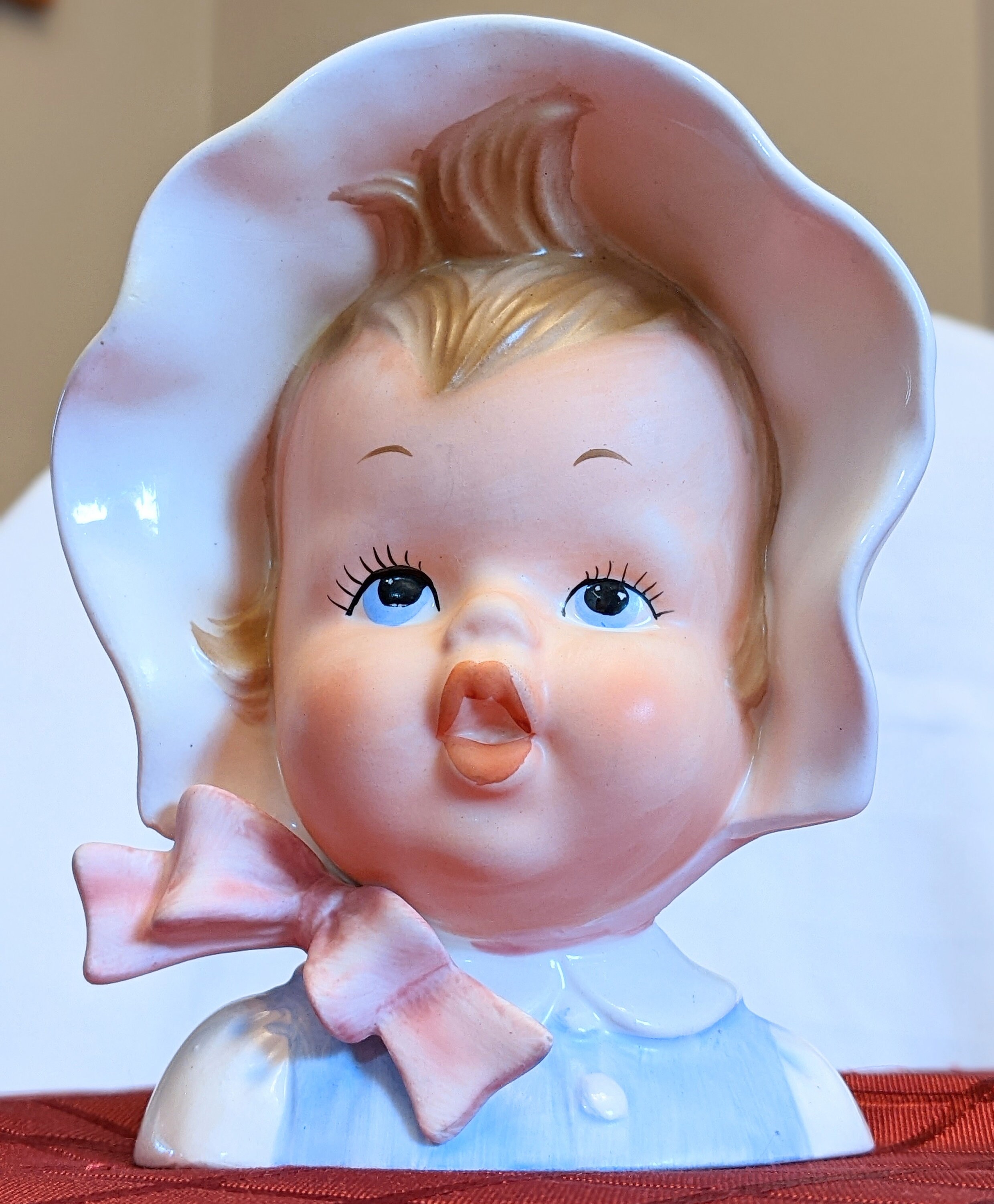 Baby Head Relpo Vase From Japan, Numbered K1860 Vintage - Etsy
