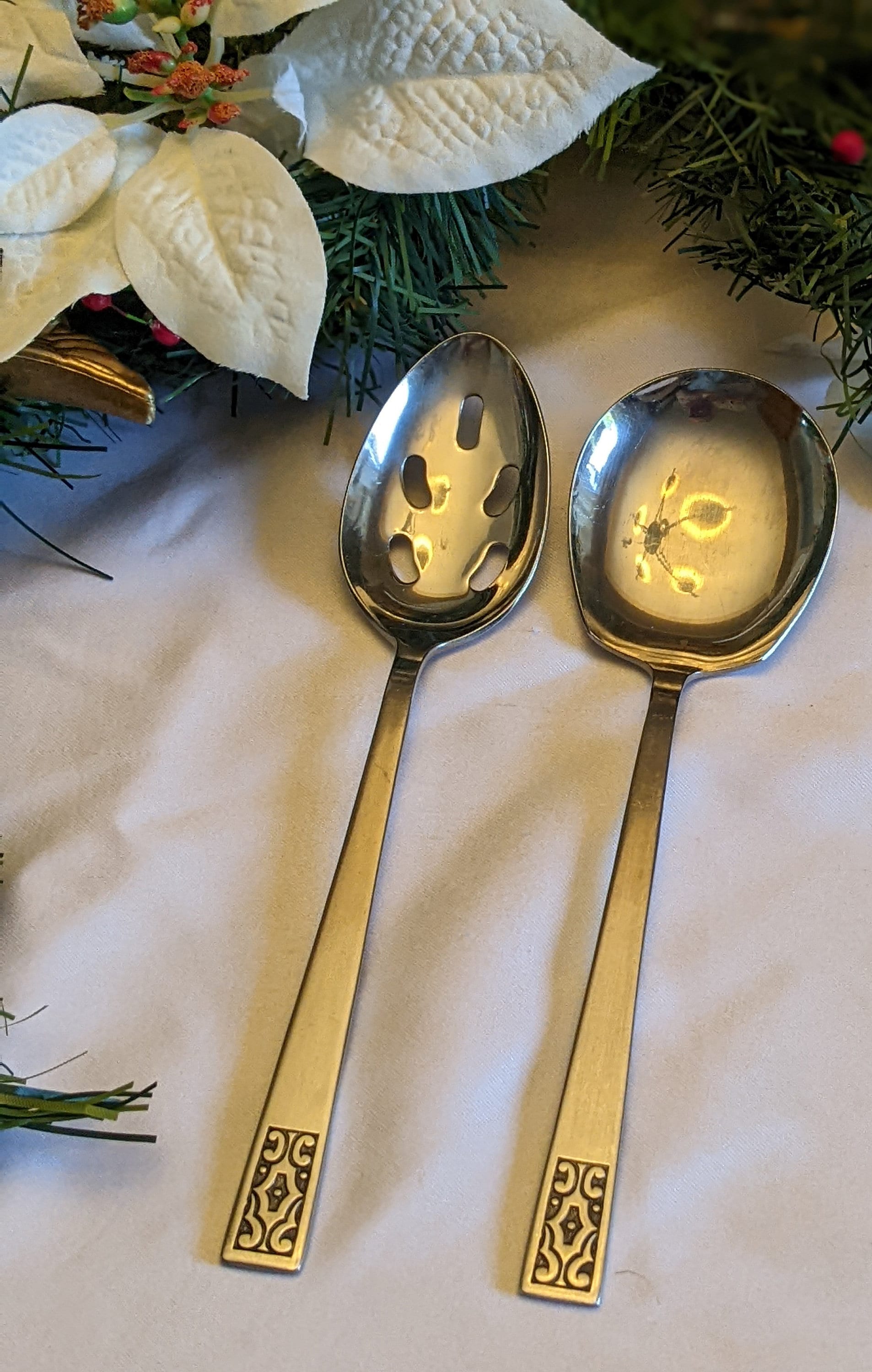 Nasco Stainless Steel Paradise Vintage Made in Korea Serving