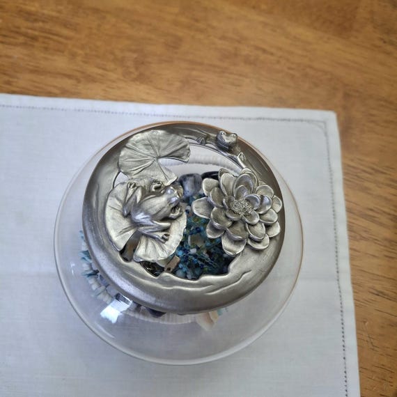 Vintage Seagull Pewter Potpourri Bowl, Ocean Theme Decor - Etsy