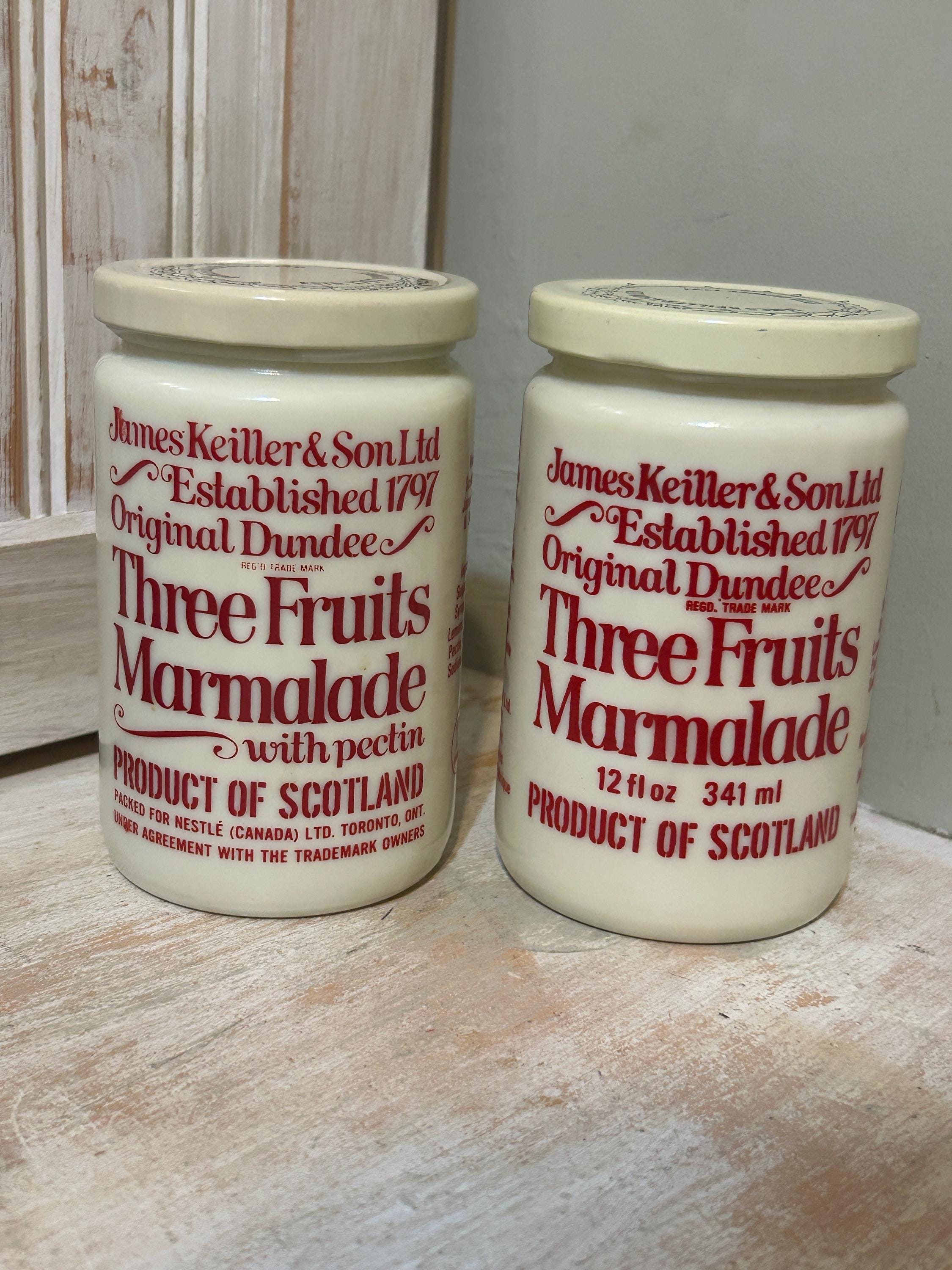 Vintage James Keiller & Sons Ltd. Dundee Three Fruits Marmalade