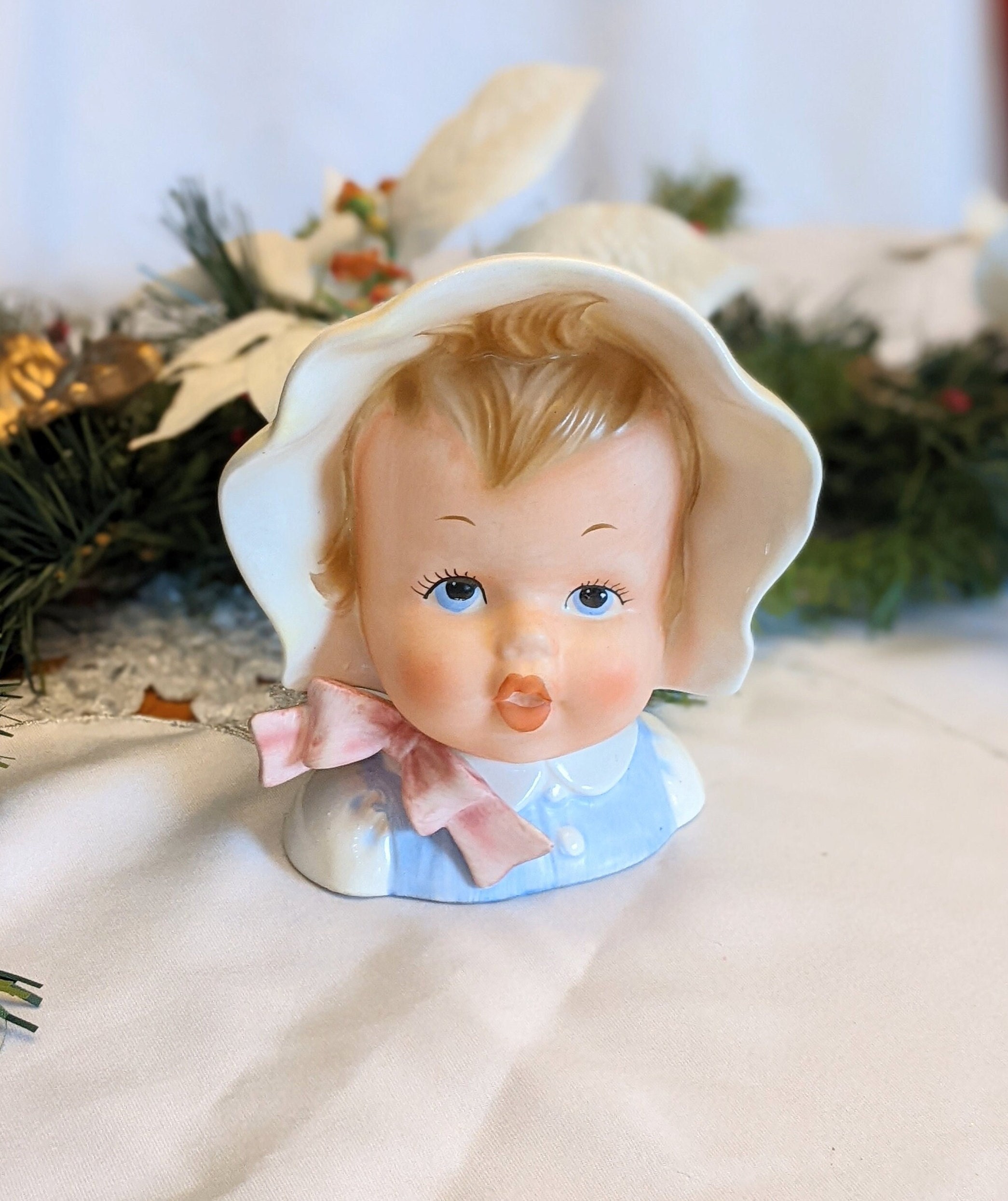 Baby Head Relpo Vase From Japan, Numbered K1860 Vintage - Etsy
