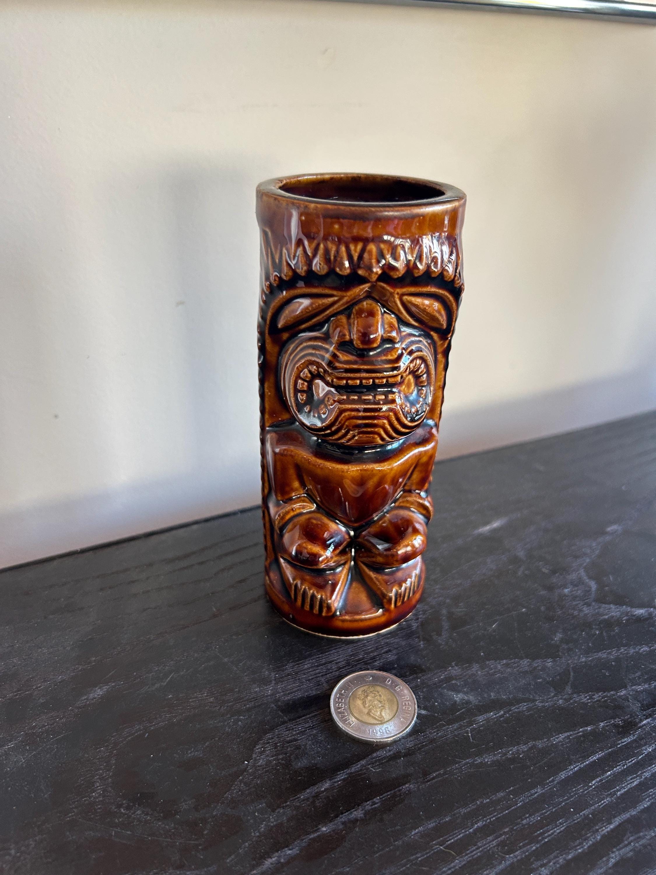 Tiki Glass, Orchids of Hawaii, Japan, Glass, Vase - Etsy