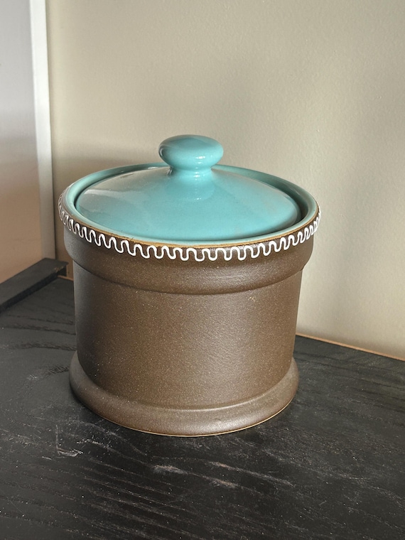 aonian tobacco jar Aonian Tobacco jar, humidor, vintage