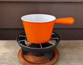 Accesorios vintage para fondue Le Creuset